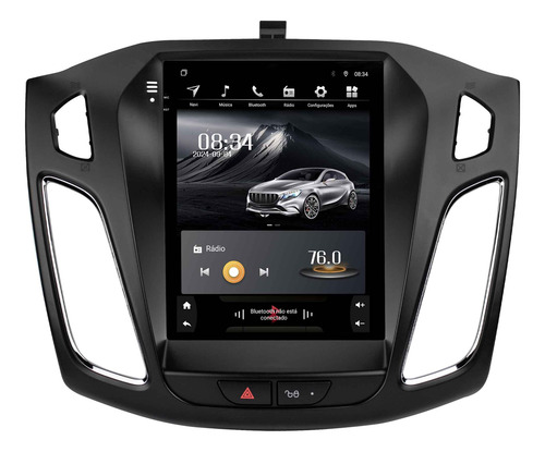 Multimídia Tesla Soaudio S8 Line Focus 2014/2019 4+64gb 9.7p