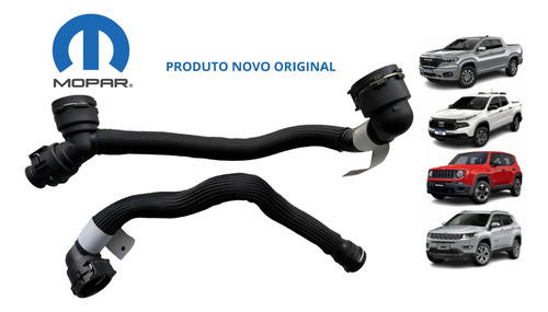 Kit Mangueiras Trocador De Calor Toro Compass Renegade 2.0