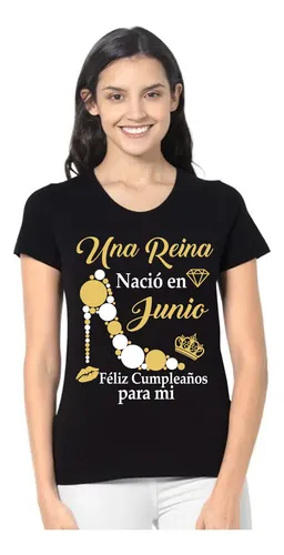 Playeras de sales cumpleaños junio
