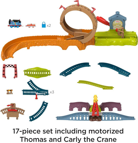 Pista Thomas And Friends Launch & Loop Maintenance Yard