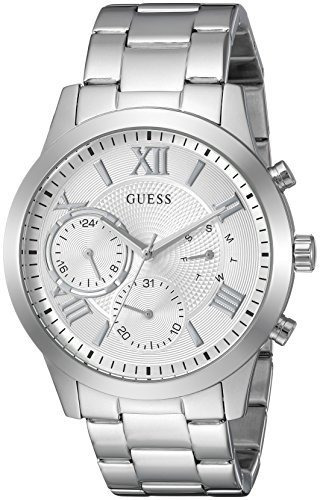 Reloj Casual De Acero Inoxidable Guess Para Mujer