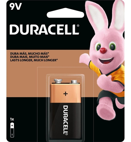 Duracell Bateria Pilha 9v Alcalina