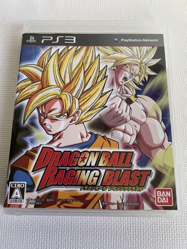 Dragon Ball Raging Blast Db Standard Edition Ps3 Fisico Original