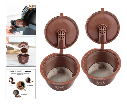 2pcs Cápsula De Café Pod Pod Accesorios Para Cafetera