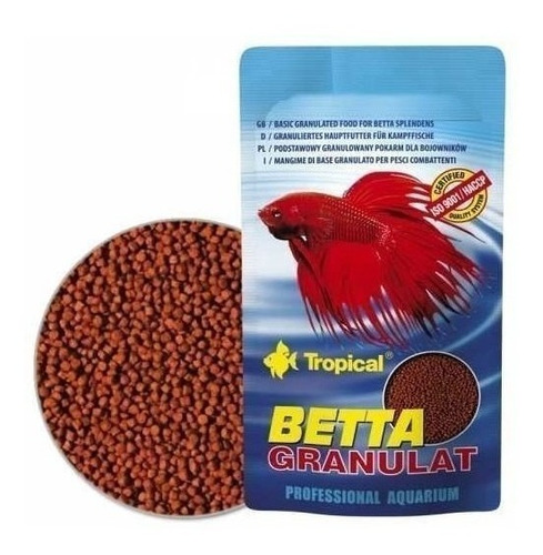 Alimento Tropical Betta Granulat Gránulos 10gr Peces 