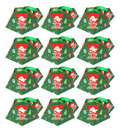 20 Cajas De Dulces De Navidad Cajas De Regalo De Navidad