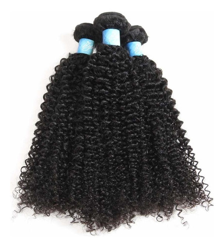 Bly Extensiones De Cabello Humano Rizado, Virgen Mongol, Cab