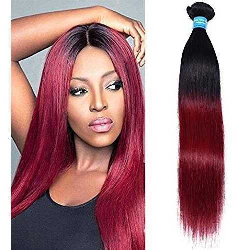 Xccoco 7a Peruana Ombre Straight Hair Teje 92jqz