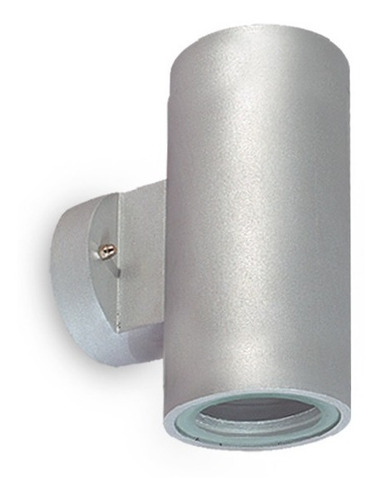 Imagen 2 de 6 de Aplique Exterior Bidireccional Ar111 En Aluminio Negro /nexo