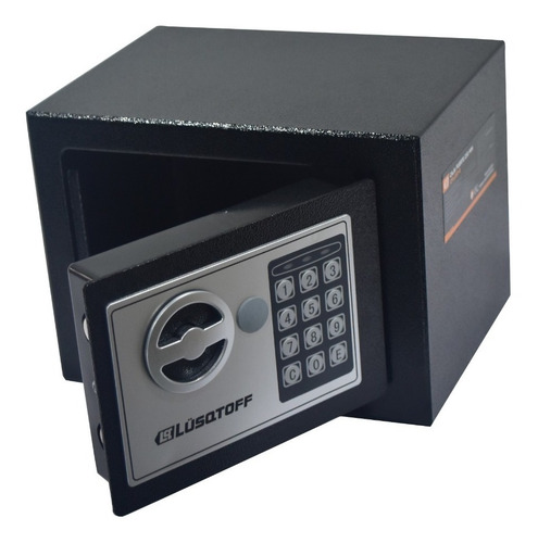 Imagen 1 de 2 de Caja Fuerte De Seguridad Digital Con Alarma Y Bloqueo 230mm