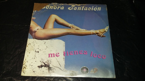 Sonora Tentacion Me Tienes Loco Lp Vinilo Cumbia