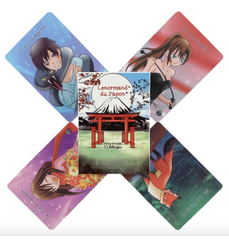 Oraculo Lenormand Du Japón 36 Cartas + E-book