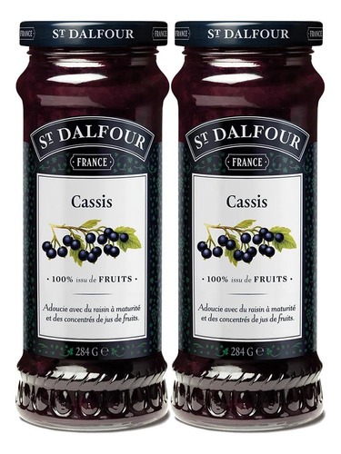 2x Geleia Francesa St Dalfour Cassis 284g