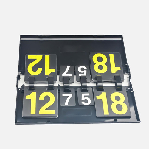 Marcador De Mesa Profesional Numbers Digital Flip Score