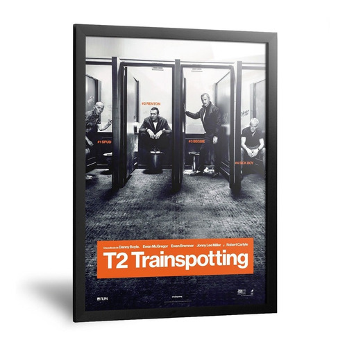 Cuadro Trainspotting Afiche Películas Cine Vintage 35x50cm