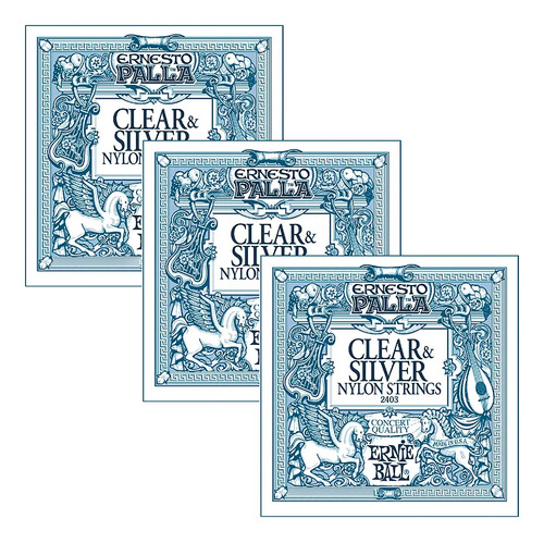 Pack X 3 Encordados Ernie Ball Palla Eb-2403