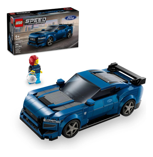Lego 76920 Speed Champions Carro Esportivo Ford Mustang Dark