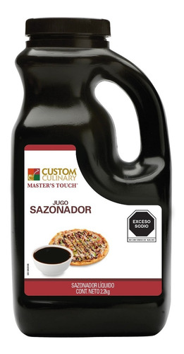 Jugo Sazonador Tipo Maggi 2.2kg Custom Culinary Zafran 