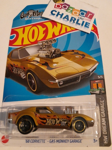 Hot Wheels  | 2023 | Gas Monkey | '68 Corvette