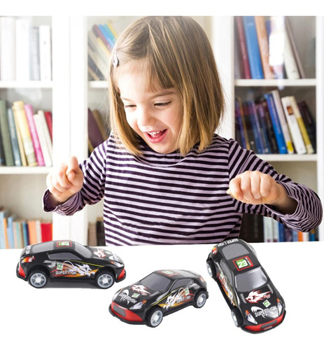 Mini Vehículos De Carreras, Juguete Retráctiles, Coche De Ho