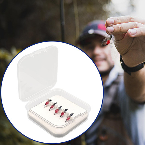 3 Señuelos De Pesca Con Mosca, Cebos Artificiales Duraderos