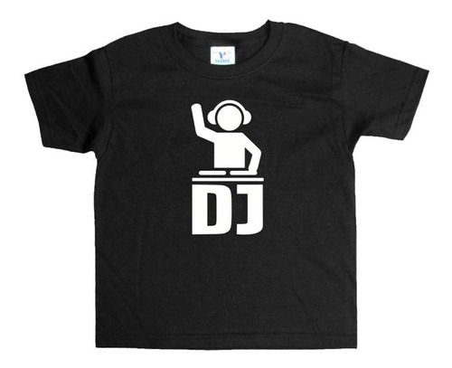 Remera Negra Dj Art#26