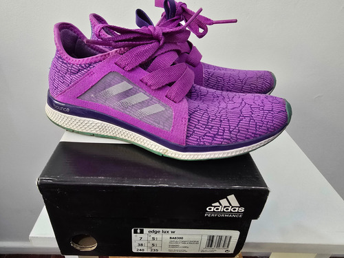 Zapatillas Adidas Edge Lux W T37 Verde Mujer En Caja (Usado)