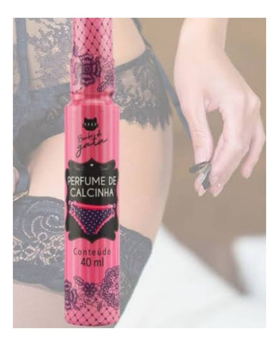 Imagem 2 de 2 de Perfume De Calcinha + Meia Calça Arrastão Com Pedra Strass