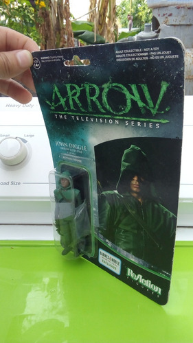 Dc Arrow John Diggle Funko Reaction, Exclusivo,!! (Usado)