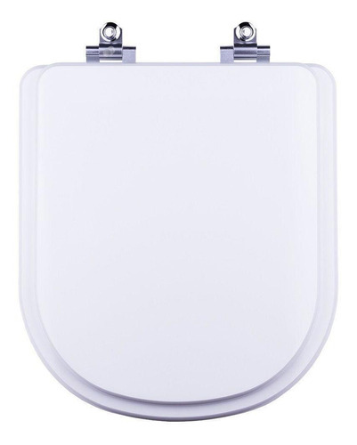 Assento Sanitário Mdf Soft Close Loren Like P/ Lozenzetti Cor Branco