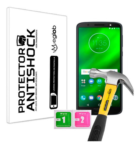 Protector De Pantalla Anti-shock Motorola Moto G6 Plus