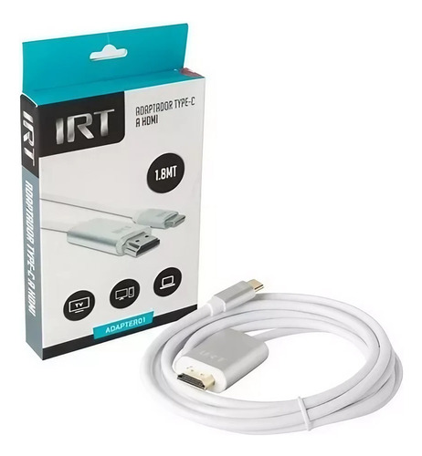 Cable Adaptador Irt Type C A Hdmi 4k Fx