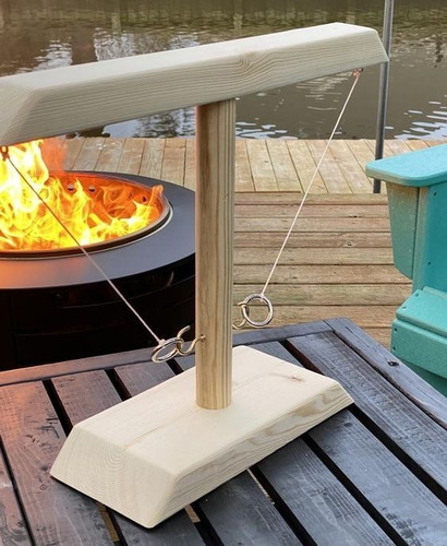 Hook Game, Juego De Mesa De Madera, Artesanal Y Divertido