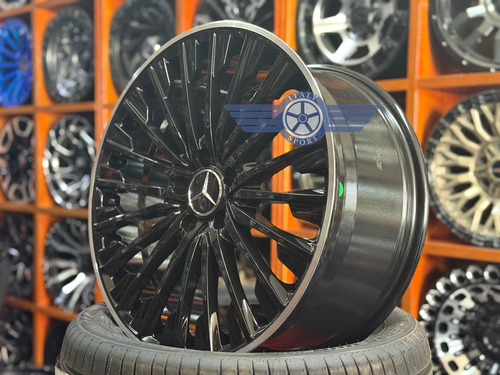 4 Rines 19 Deportivos 5-112 Mercedes Benz Audi Vw Leon Cupra Machine Black