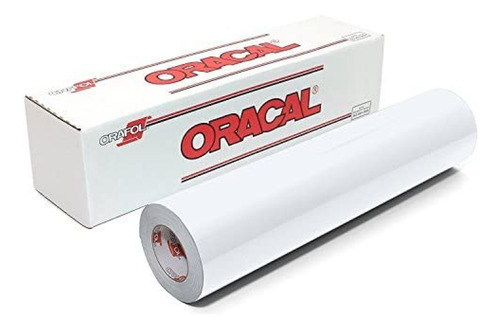 Vinilo Adhesivo Oracal 651 Rollo De Vinilo Blanco Mate Para