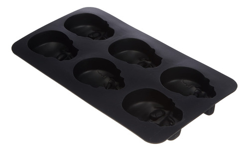 Molde Silicona Para Muffins Diseño Calavera