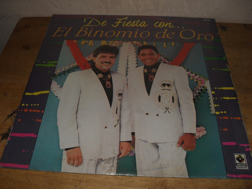 De Fiesta Con El Binomio De Oro Lp Vallenato