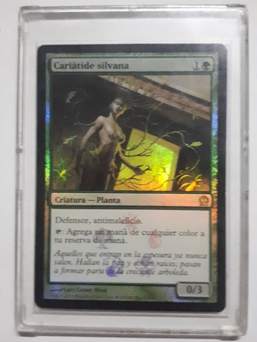 Magic Mtg Sylvan Caryatid (buy-a-box) Theros (foil)