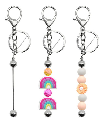 Llaveros Y Accesorios Con Cuentas Diy, 24 Piezas