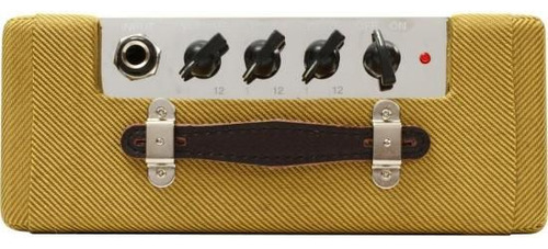 Cubo Amplificador Fender 57 Twin P/ Guitarra 1 Watt Mini Cor Creme 110v