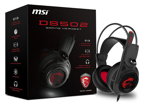 Audífonos gamer MSI DS502