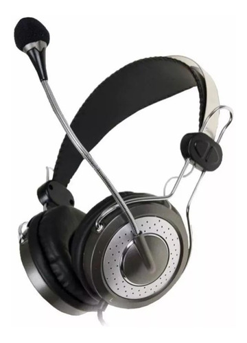 Imagen 1 de 4 de Auriculares Genius Hs-04su Headset Microfono Voip Zoom Chat