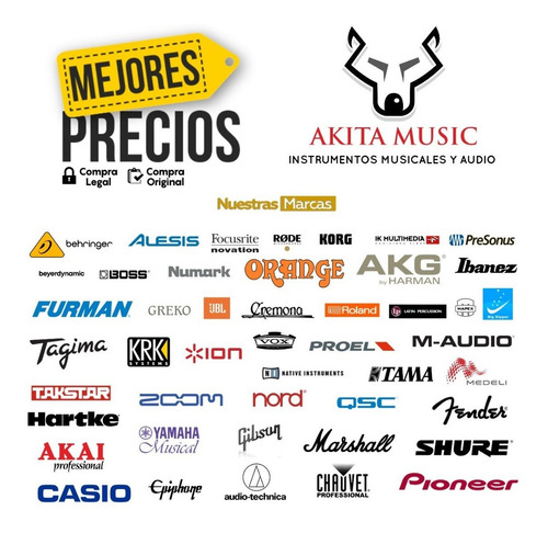 Imagen 2 de 2 de Base Proel Para Micrófono Corta Pro281bk
