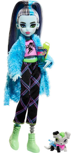 Monster High Muñeca, Frankie Stein Creepover Set De Fiesta.