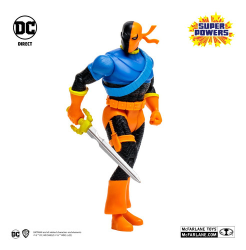 Figura 12cm Mcfarlane Super Powers Deathstroke Dc