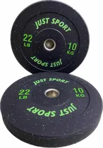 Comprar Par Discos Olímpicos De Goma 10 Kg Importados Crossfit Gym 