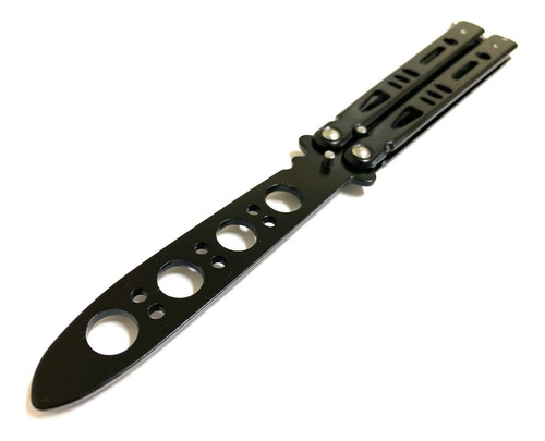 Navaja Mariposa Cuchillo Sin Filo Entrenamiento Negro Csgo