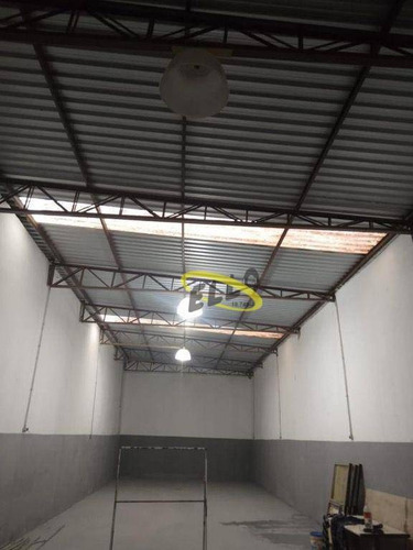 Imagem 5 de 14 de Galpão Para Alugar, 450 M² Por R$ 6.000,00/mês - Vila Jovina - Cotia/sp - Ga0439