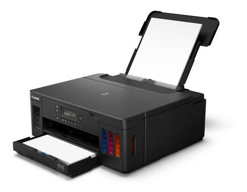 Impresora a color simple función Canon Pixma G5010 con wifi negra