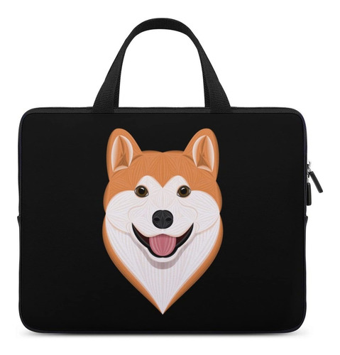 Bolso Duradero Para Computadora Portatil Perro Akita